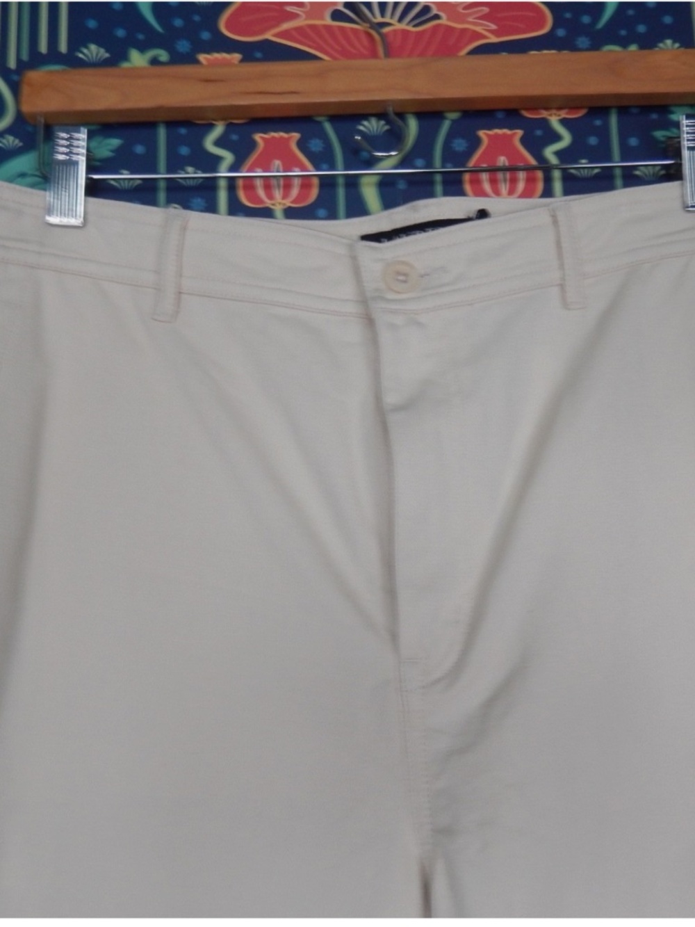 Lauren Ralph Lauren Beige Wide Leg Twill Cotton Chino Trousers Pants New 12 - Picture 6 of 8